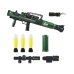 RPG Grenade Launcher Missiles Light Sound Green