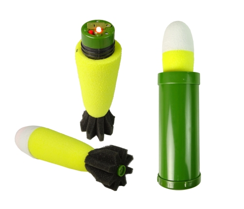 RPG Grenade Launcher Missiles Light Sound Green