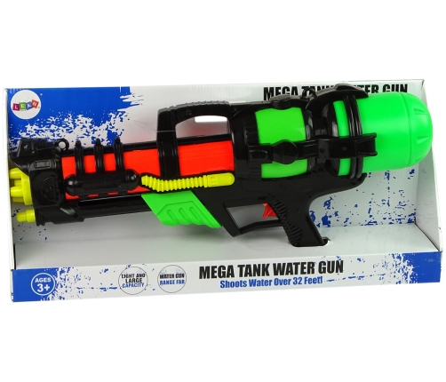 Large Water Gun 1080ml Green Range 10m