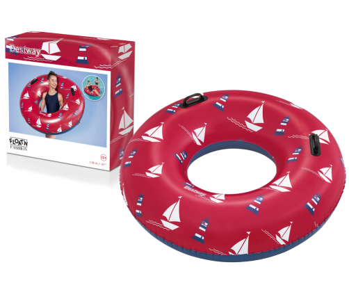 Inflatable Swimming Ring 119 cm Red Bestway 36353