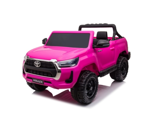 Divvietīgs bērnu elektromobilis Toyota Hilux DK-HL860 Pink