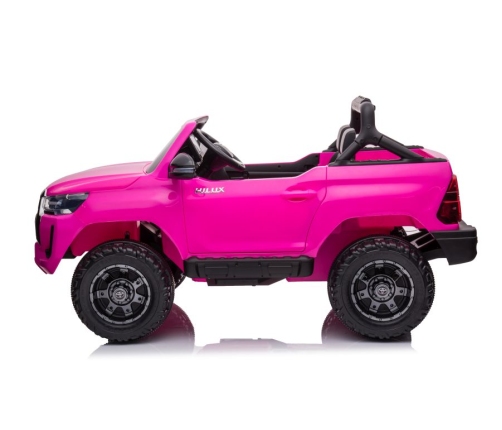 Divvietīgs bērnu elektromobilis Toyota Hilux DK-HL860 Pink