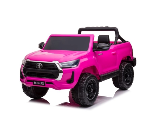 Divvietīgs bērnu elektromobilis Toyota Hilux DK-HL860 Pink