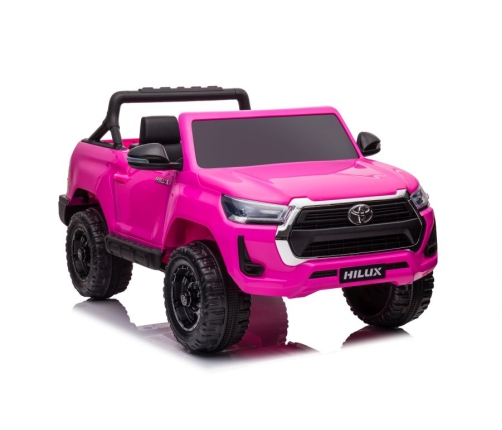 Divvietīgs bērnu elektromobilis Toyota Hilux DK-HL860 Pink