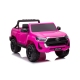 Divvietīgs bērnu elektromobilis Toyota Hilux DK-HL860 Pink