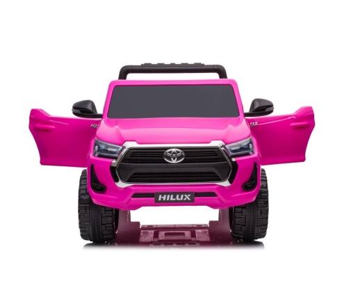 Divvietīgs bērnu elektromobilis Toyota Hilux DK-HL860 Pink