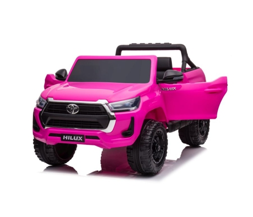 Divvietīgs bērnu elektromobilis Toyota Hilux DK-HL860 Pink