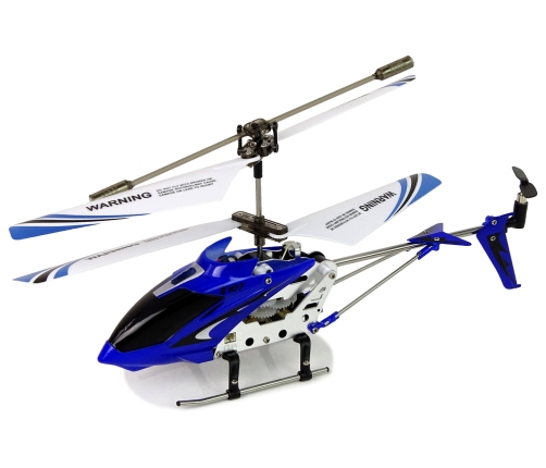 SYMA S107G helicopter  + Remote control + Rechargeable battery Blue