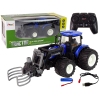 Remote-controlled tractor with grab handle Blue