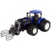 Remote-controlled tractor with grab handle Blue