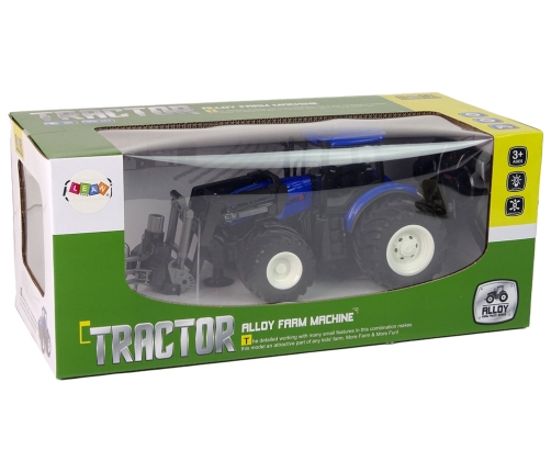 Remote-controlled tractor with grab handle Blue