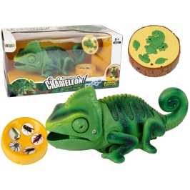 Remote Controlled Chameleon Green Light 28 cm