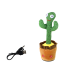 Dancing Cactus Playing and Glowing Interactive Toy