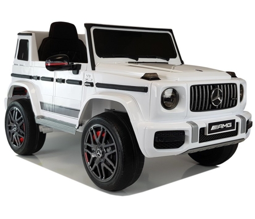 Electric Ride-On Car Mercedes G63 White