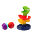 Educational Slide For Balls Sorter Green Dinosaur