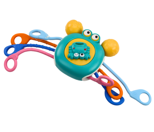 Interactive Sensory Crab Educational Teether For Children