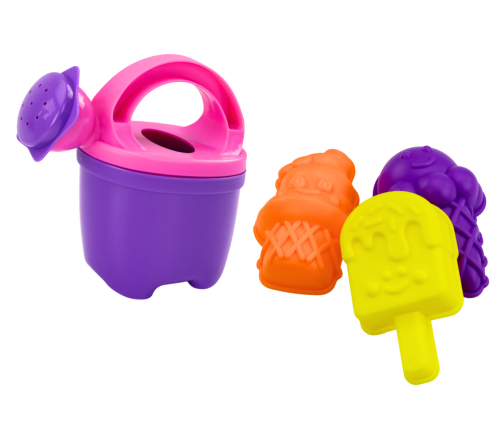 Sand Set, Bucket, Spatula, Rake, Watering Can, Ice Cream