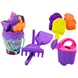 Sand Set, Bucket, Spatula, Rake, Watering Can, Ice Cream