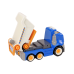 Blue Cartoon Turning Tipper DIY Truck