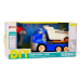 Blue Cartoon Turning Tipper DIY Truck