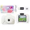 Camera For Kids Photos Recording Games Memory Card 64GB White