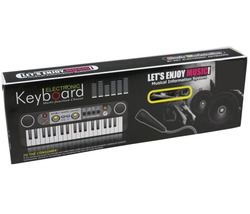 Keyboard With A Microphone Electric