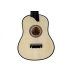 Wooden Guitar with Pick Beige