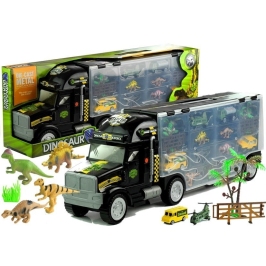 Lorry Truck with Dinosaurs and Cars 49 cm 1:22 + Game