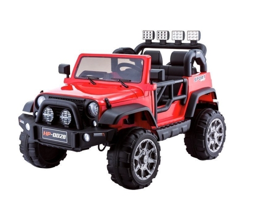 Bērnu elektroauto Jeep HP012 Red