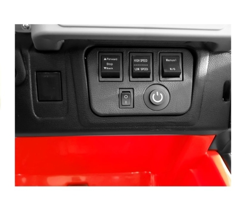 Bērnu elektroauto Jeep HP012 Red