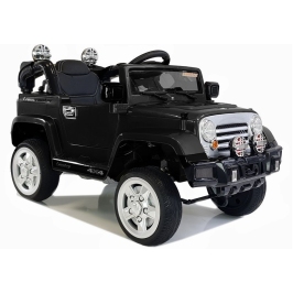 Bērnu elektroauto Jeep JJ245 Black