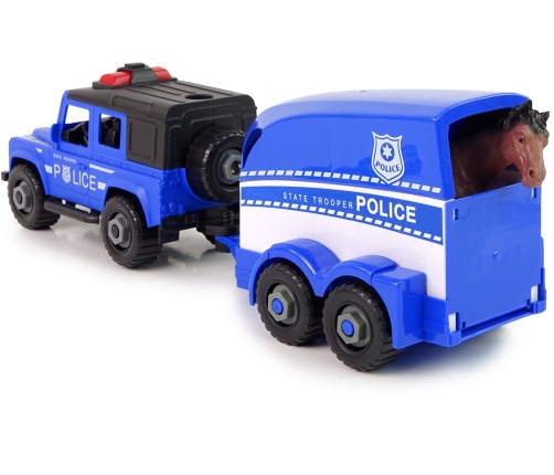 Police Transporter Terrain Car to Unbolt DIY Horse