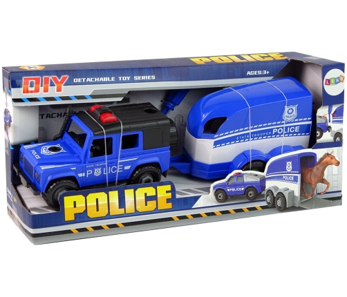 Police Transporter Terrain Car to Unbolt DIY Horse