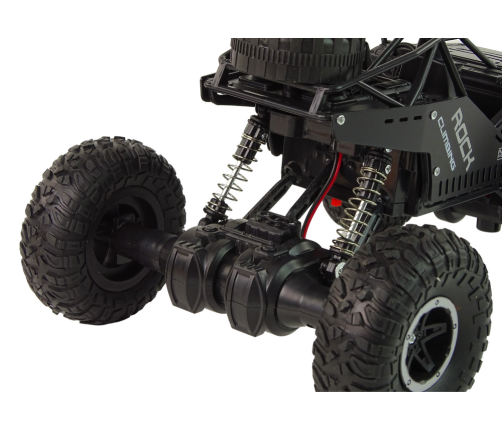 RC Rover 1:16 Car Black Remote Controlled Vehicle