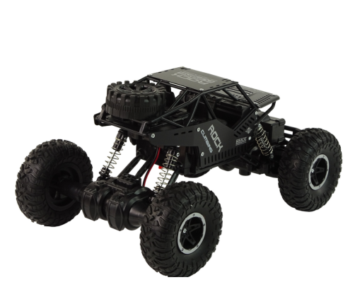 RC Rover 1:16 Car Black Remote Controlled Vehicle