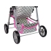 Doll Stroller Stroller Pink Stars