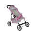 Doll Stroller Stroller Pink Stars