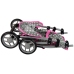 Doll Stroller Stroller Pink Stars