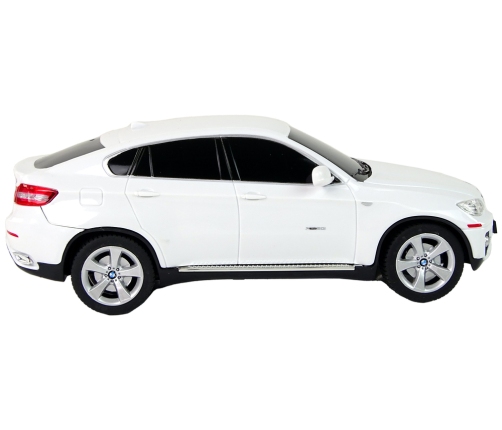 Car R/C Bmw X6 1:24 Rastar White