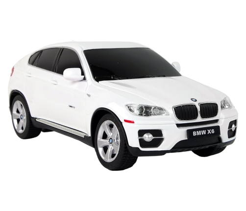 Car R/C Bmw X6 1:24 Rastar White