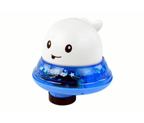 Whale Squirting Water With Stand White Bath Toy