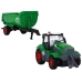 R/C Tractor with Trailer 1:24 Lights Green