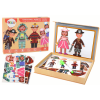 Cartoon Character Theme Magnetic Puzzle Set