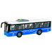 Battery Powered Bus Lights Sounds Friction Drive Blue 1:16