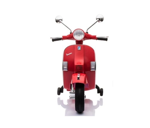 Vespa Scooter Electric Ride On Motorcycle - Red