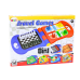 Travel Game 8in1 Chess Checkers Ludo Backgammon Chinese Snakes and Ladders