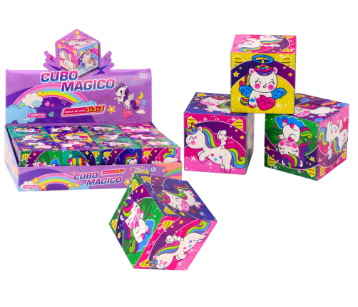 Magic Cube Educational Puzzle Unicorns Puzzle Logic Game