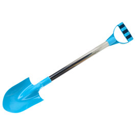 Sand Shovel Aluminum Handle Pastel Blue 60cm