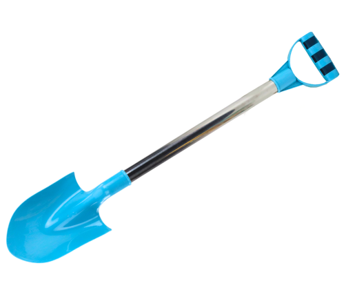 Sand Shovel Aluminum Handle Pastel Blue 60cm