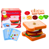 Sandwich Wooden 8 El Cards With Recipes 10 Pcs